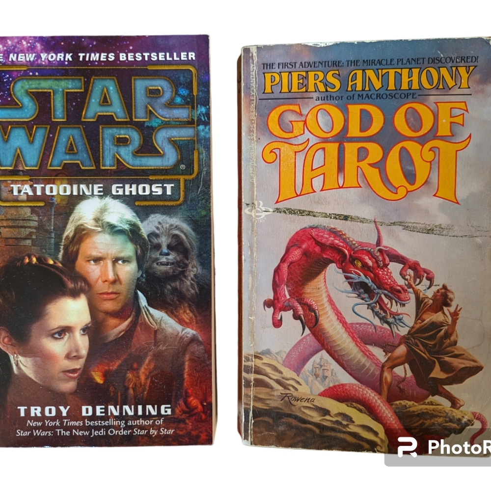 Duo of Sci-fi books: Tatooine Ghost & God of Tarot